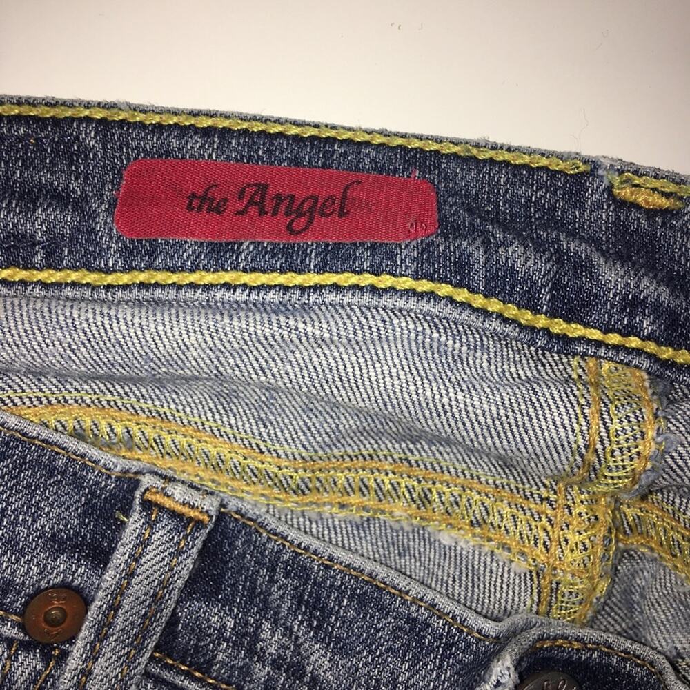 AG Adriano Goldschmied Women's The Angel Jeans Boot Cut Size 27 - Picture 4 of 8